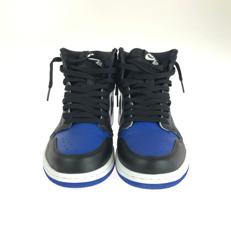 【中古美品】【メンズ】 NIKE ナイキ AIR JORDAN 1 RETRO HIGH OG 555088-041 エアジョーダン 1 レトロ ハイ オリジナル スニーカー 靴 160-241017-yk-02-tag サイズ：27cm / US 9 カラー："ROYAL TOE" BLACK/BLACK-WHITE-GAME ROYAL 万代Net店