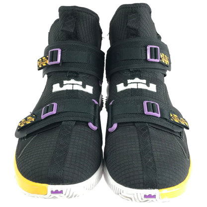 【中古品】【メンズ】 NIKE ナイキ LEBRON SOLDIER 13 SFG EP AR4228-004 レブロン ソルジャー 13 スニーカー 靴 160-241022-yk-01-tag サイズ：28.5cm / US10.5 カラー："LAKERS "BLACK/WHITE-UNIVERSITY GOLD-BRIGHT VIOLET 万代Net店