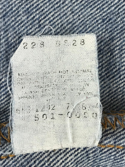 【中古】【メンズ】 Levi's リーバイス 90's 501 DENIM PANTS 90年代 デニムパンツ USA製 ジーンズ 157-241027-hi-10-tag サイズ：38×32 カラー：インディゴ 万代Net店