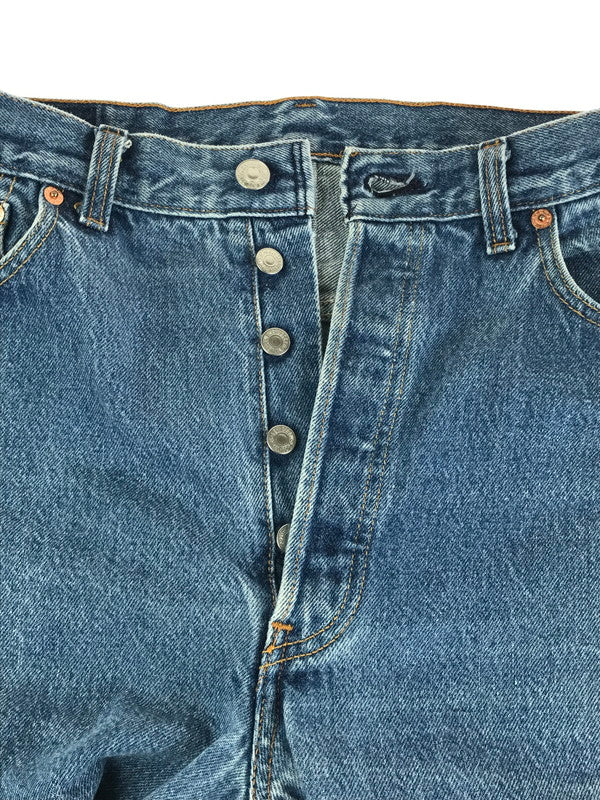 【中古】【メンズ】 Levi's リーバイス 90's 501 DENIM PANTS 90年代 デニムパンツ USA製 ジーンズ 157-241027-hi-10-tag サイズ：38×32 カラー：インディゴ 万代Net店