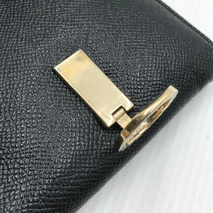 【中古品】【メンズ】 BVLGARI ブルガリ 三つ折り財布 285334 ショートウォレット 181-250127-na-10-tag カラー：ブラック 万代Net店