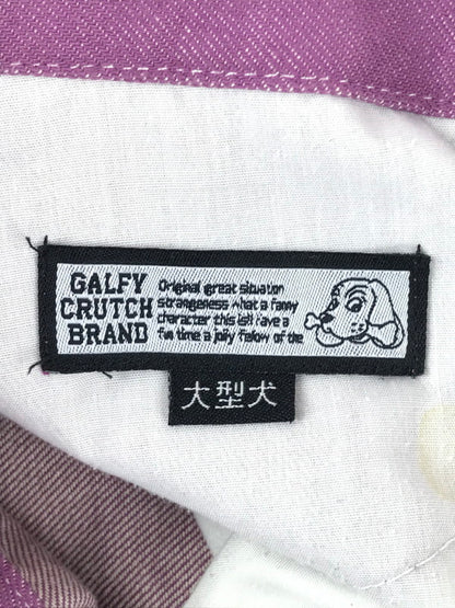 【中古】【メンズ】  GALFY ガルフィ ×Meets Answer ミーツアンサー コラボ メニーポケットデニムパンツ 124075 ジーンズ 153-241027-hi-02-tag サイズ：XL カラー：パープル 万代Net店