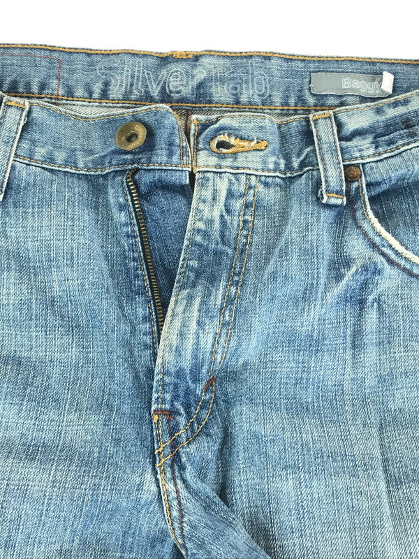 【中古品】【メンズ】 Levi's リーバイス SILVERTAB シルバータブ BAGGY DENIM PANT バギー デニムパンツ ボトムス メキシコ製 157-241120-yk-09-tag サイズ：32 カラー：ライトインディゴ 万代Net店