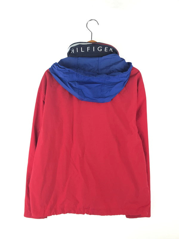 【中古品】【メンズ】 TOMMY HILFIGER トミーヒルフィガー 0502316-5068 ナイロンジャケット ライトアウター アウター 146-241024-SS-06-tag サイズ：S カラー：レッド 万代Net店