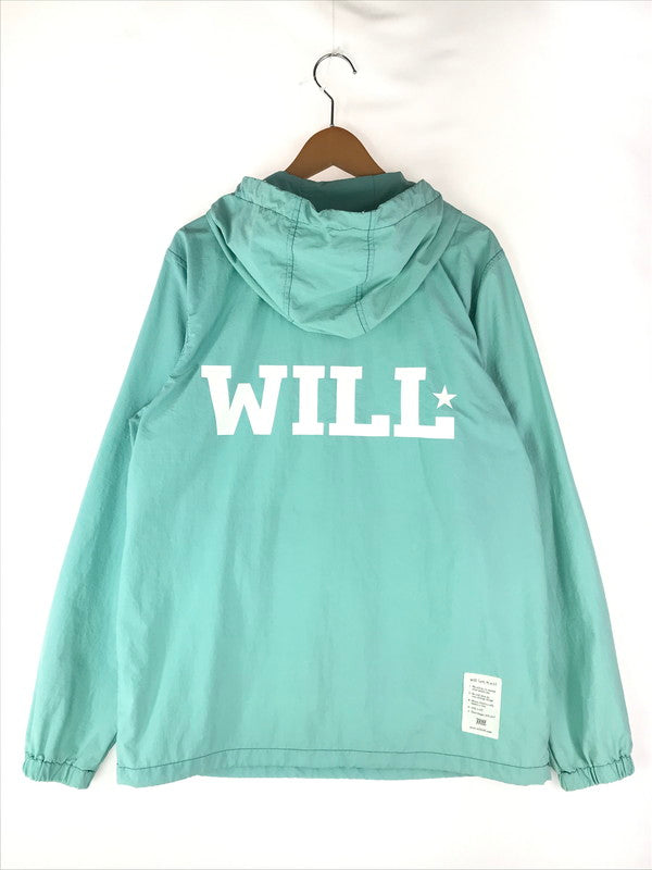 【中古品】【メンズ】  WILL ウィル 45’S NYLON ANORAK HOODIE ナイロン アノラック フーディー ライトアウター 142-241028-mo-09-tag サイズ：L カラー：Teal  万代Net店