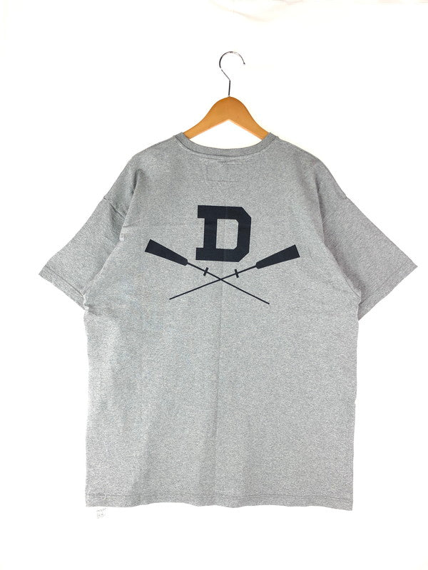 【中古品】【メンズ】 DESCENDANT ディセンダント CROSS PADDLE SS TEE クロス パドル ショートスリーブ Tシャツ 半袖 トップス 140-241027-mo-09-tag サイズ：3 カラー：グレー 万代Net店