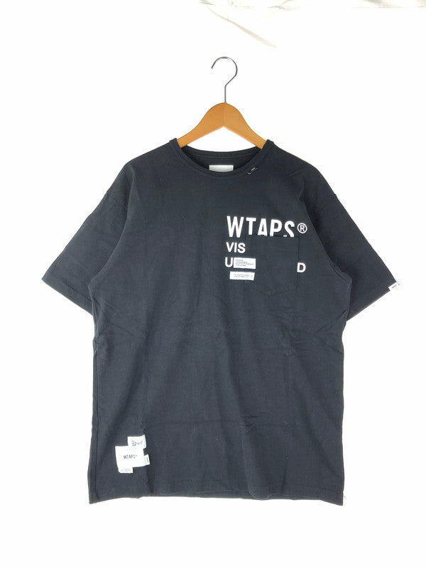 【中古品】【メンズ】 WTAPS ダブルタップス INSECT 02 SS TEE 211ATDT-CSM1 インセクト 02 ショートスリーブ Tシャツ 半袖 トップス 142-241027-mo-06-tag サイズ：1 3 カラー：ブラック 万代Net店