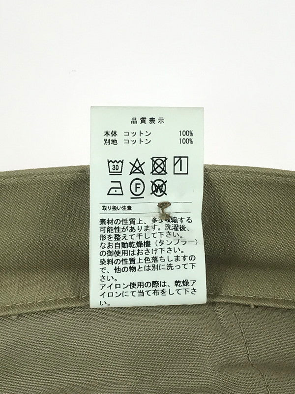 【中古品】【メンズ】 DESCENDANT ディセンダント COTTON TWILL WORK PANTS コットンツイルワークパンツ ボトムス 151-241119-SS-01-tag サイズ：3 カラー：ベージュ 万代Net店