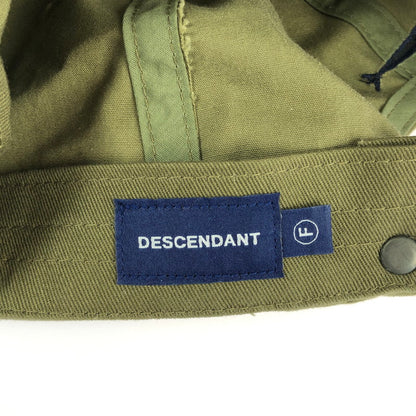 【中古品】【メンズ】 DESCENDANT ディセンダント LOGO CAP ロゴ キャップ 帽子 185-241112-yk-03-tag サイズ：F カラー：OLIVE 万代Net店