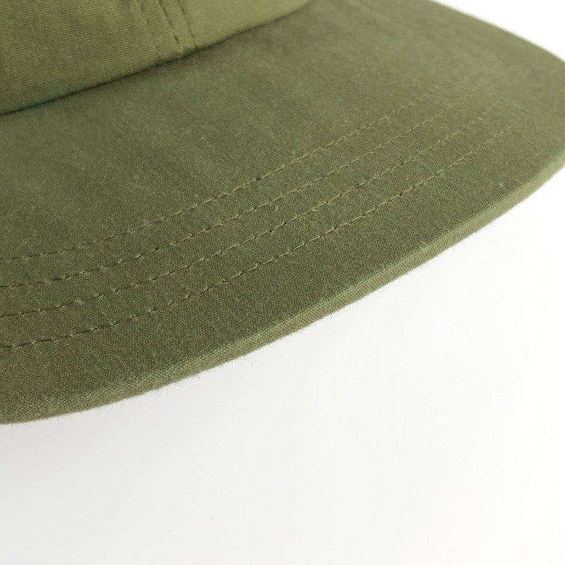 【中古品】【メンズ】 DESCENDANT ディセンダント LOGO CAP ロゴ キャップ 帽子 185-241112-yk-03-tag サイズ：F カラー：OLIVE 万代Net店