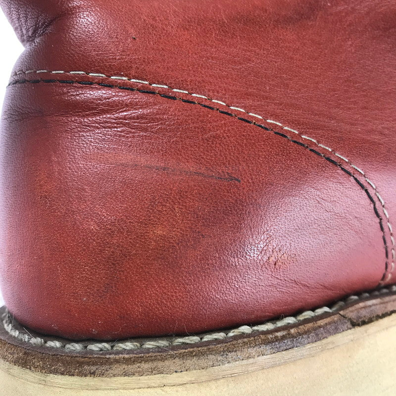 【中古品】【メンズ】 RED WING レッドウィング 6 INCH CLASSIC ROUND 8166 6インチ クラシック ラウンド ブーツ 靴 164-241107-yk-05-tag サイズ：27.5cm/US9.5D カラー：ポーテージ 万代Net店