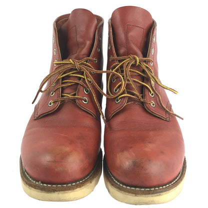 【中古品】【メンズ】 RED WING レッドウィング 6 INCH CLASSIC ROUND 8166 6インチ クラシック ラウンド ブーツ 靴 164-241107-yk-05-tag サイズ：27.5cm/US9.5D カラー：ポーテージ 万代Net店