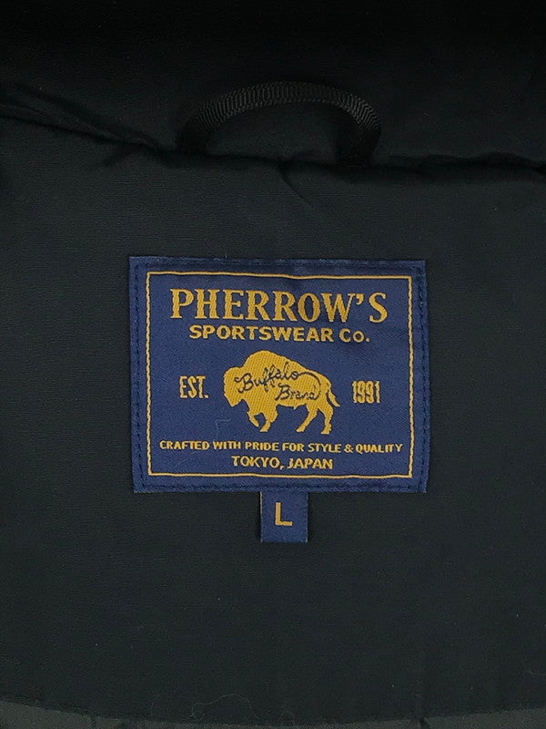 【中古】【メンズ】 Pherrow's フェローズ 15W-E.P.D EXPEDITION PRIME DOWN JACKET フィルパワープライムダウンジャケット 145-241031-SS-10-tag サイズ：L カラー：ブラック 万代Net店