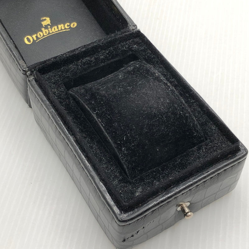 【中古】【メンズ】 Orobianco オロビアンコ OR-0043N 自動巻き 裏スケ 腕時計 197-241108-na-05-tag カラー：ブラック/ブルー 万代Net店