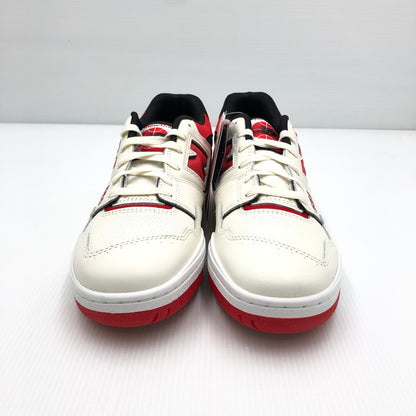 【中古美品】【メンズ】 NEW BALANCE ニューバランス BB550VTB スニーカー 靴 162-241107-yk-01-tag サイズ：28.5cm/US10.5 カラー：WHITE/RED 万代Net店