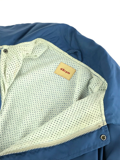 【中古】【メンズ】  45RPM フォーティファイブアール COACH JACKET コーチジャケット アウター 140-241031-SS-12-tag カラー：ブルー 万代Net店