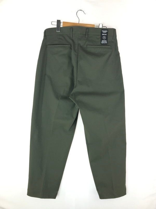 【中古美品】【メンズ】 NEIGHBORHOOD ネイバーフッド 221AQNH-PTM0 1 TACK SLACKS PANTS トラックスラックスパンツ ボトムス 153-241119-SS-04-tag サイズ：M カラー：カーキ 万代Net店