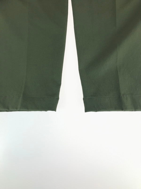 【中古美品】【メンズ】 NEIGHBORHOOD ネイバーフッド 221AQNH-PTM0 1 TACK SLACKS PANTS トラックスラックスパンツ ボトムス 153-241119-SS-04-tag サイズ：M カラー：カーキ 万代Net店