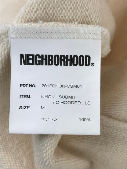 【中古品】【メンズ】 NEIGHBORHOOD ネイバーフッド 20SS NHON SUBMIT C-HOODED 201FPNON-CSM01 プルオーバー フーディー トップス パーカー 142-241028-mo-03-tag サイズ：M カラー：ナチュラル 万代Net店