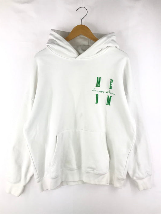 【中古品】【メンズ】 MR. ENJOY DA MONEY ミスター エンジョイ ダ マネー BASIC EMBROIDERED HOODIE ベーシック エンブロイダードフーディ パーカー トップス 142-250327-ss-08-tag サイズ：L カラー：ホワイト 万代Net店