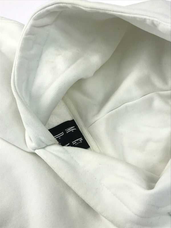 【中古品】【メンズ】 MR. ENJOY DA MONEY ミスター エンジョイ ダ マネー BASIC EMBROIDERED HOODIE ベーシック エンブロイダードフーディ パーカー トップス 142-250327-ss-08-tag サイズ：L カラー：ホワイト 万代Net店