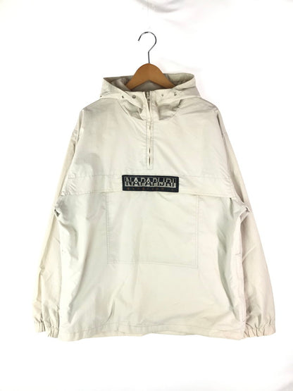 【中古】【メンズ】  NAPAPIJRI ナパピリ NYLON ANORAK JACKET ナイロンアノラックジャケット ライトアウター 146-241027-hi-19-tag サイズ：L カラー：ベージュ 万代Net店