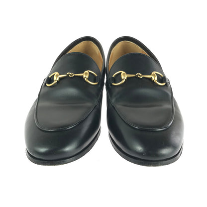 【中古品】【レディース】 GUCCI グッチ ヨルダーン 404069 BLM00 ホースビット レザーローファー 靴 183-241027-hi-13-tag サイズ：35 カラー：ブラック 万代Net店