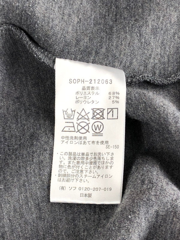 【中古】【メンズ】 SOPHNET. ソフネット SOPHNET 21SS TECH KNIT HOODIE SOPH-212063 テックニットフーディ トップス パーカー 142-241031-mo-05-tag サイズ：L カラー：グレー 万代Net店