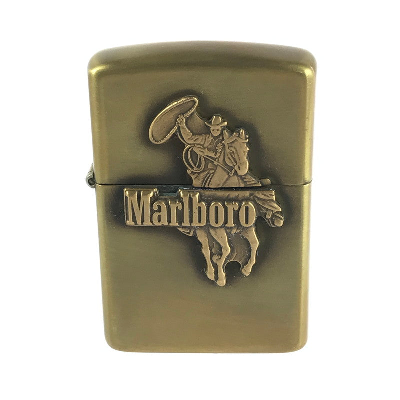 【中古品】【メンズ/レディース】 ZIPPO ジッポ 90's MARLBORO カウボーイ ライター 91年製 喫煙具 アクセサリー 206-241027-hi-01-tag カラー：ゴールド 万代Net店