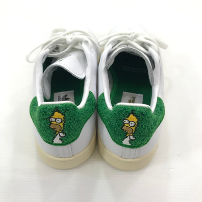 【中古品】【レディース】 adidas アディダス × HOMER SIMPSON ホーマーシンプソンズ 別注 コラボ STAN SMITH IE7564 スタンスミス スニーカー 靴 161-241108-yk-21-tag サイズ：24.5cm/US6.5 カラー：WHITE/GREEN/CREAM WHITE 万代Net店