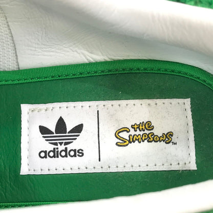 【中古品】【レディース】 adidas アディダス × HOMER SIMPSON ホーマーシンプソンズ 別注 コラボ STAN SMITH IE7564 スタンスミス スニーカー 靴 161-241108-yk-21-tag サイズ：24.5cm/US6.5 カラー：WHITE/GREEN/CREAM WHITE 万代Net店