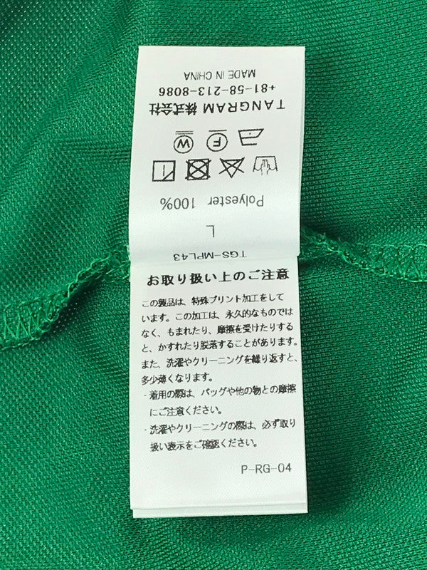 【中古品】【メンズ】  TANGRAM × YOJI KAMIYAMA タングラム×リュウジ カミヤマ コラボ 半袖ポロシャツ トップス 140-241108-ki-11-tag サイズ：L カラー：グリーン 万代Net店