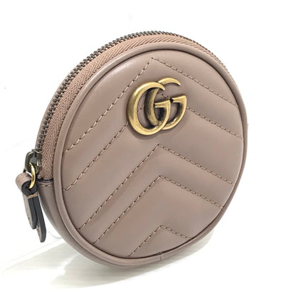 【中古品】【レディース】 GUCCI グッチ GGマーモント 575160 コインケース 財布 181-241115-yk-03-tag カラー：ピンクベージュ 万代Net店