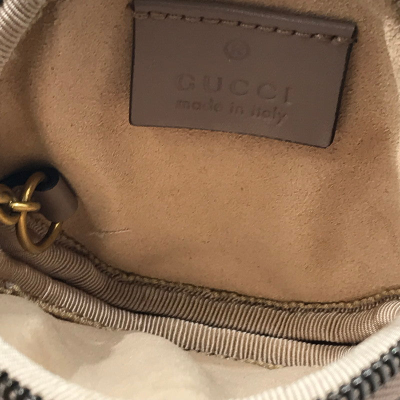 【中古品】【レディース】 GUCCI グッチ GGマーモント 575160 コインケース 財布 181-241115-yk-03-tag カラー：ピンクベージュ 万代Net店