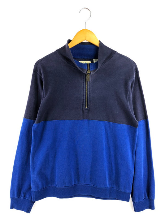 【中古品】【メンズ】 80's HALF ZIP SWEATSHIRTS 80年代 ハーフ ジップ スウェットシャツ トップス 144-260411-rt-28-tag カラー：ネイビー/ブルー 万代Net店