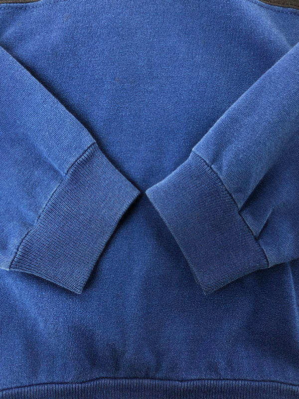 【中古品】【メンズ】 80's HALF ZIP SWEATSHIRTS 80年代 ハーフ ジップ スウェットシャツ トップス 144-260411-rt-28-tag カラー：ネイビー/ブルー 万代Net店