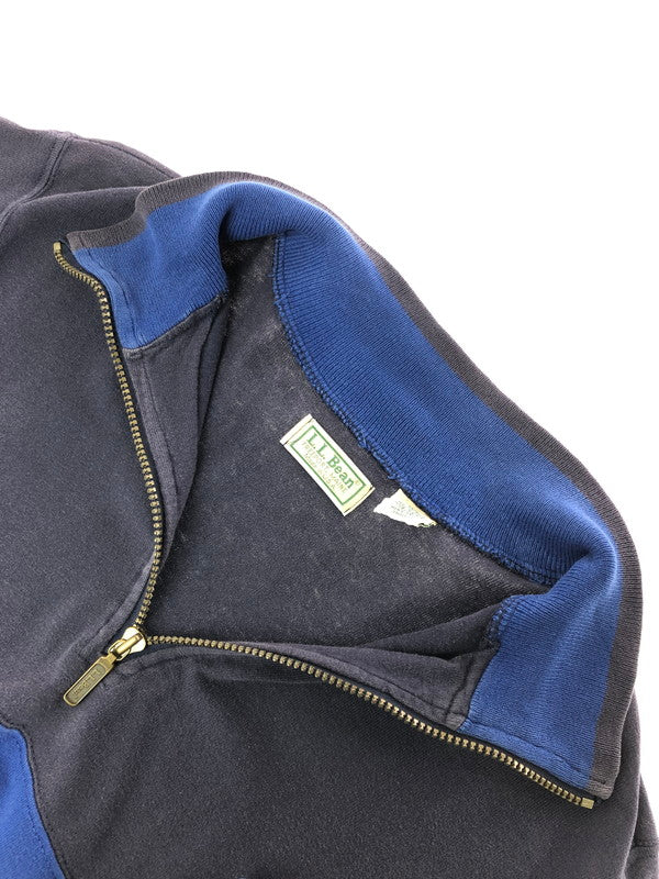 【中古品】【メンズ】 80's HALF ZIP SWEATSHIRTS 80年代 ハーフ ジップ スウェットシャツ トップス 144-260411-rt-28-tag カラー：ネイビー/ブルー 万代Net店