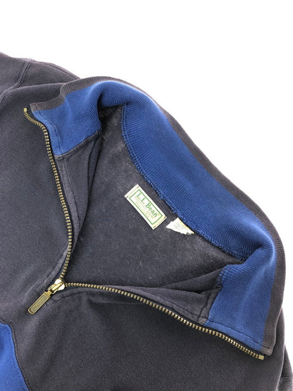 【中古品】【メンズ】 80's HALF ZIP SWEATSHIRTS 80年代 ハーフ ジップ スウェットシャツ トップス 144-260411-rt-28-tag カラー：ネイビー/ブルー 万代Net店