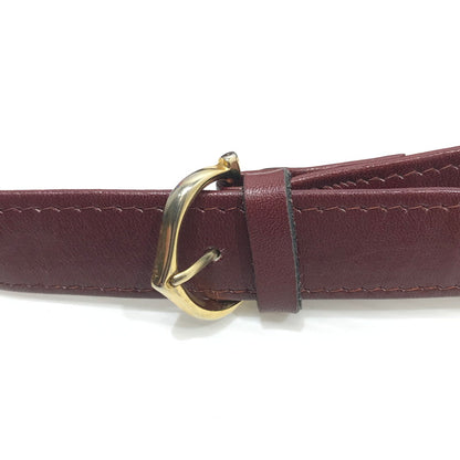 【現状渡し品】【レディース】 ロゴ ショルダーバッグ カバン 180-241120-yk-18-tag カラー：ボルドー 万代Net店