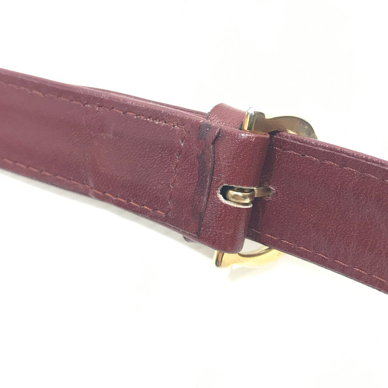 【現状渡し品】【レディース】 ロゴ ショルダーバッグ カバン 180-241120-yk-18-tag カラー：ボルドー 万代Net店