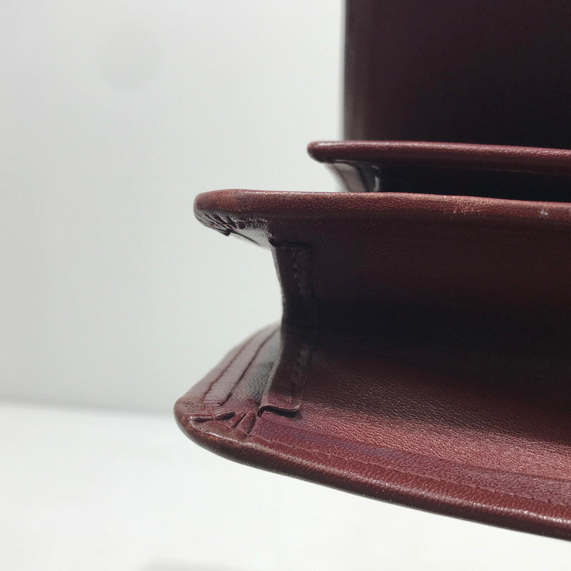 【現状渡し品】【レディース】 ロゴ ショルダーバッグ カバン 180-241120-yk-18-tag カラー：ボルドー 万代Net店