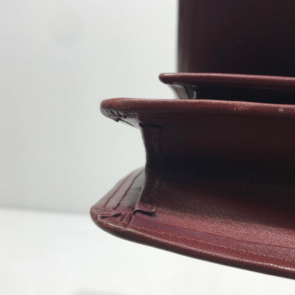 【現状渡し品】【レディース】 ロゴ ショルダーバッグ カバン 180-241120-yk-18-tag カラー：ボルドー 万代Net店