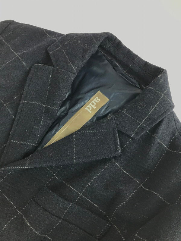 【中古】【メンズ】  ADD エーディーディー WOOL CHESTER COAT ウール チェスターコート アウター 141-241103-mo-20-tag サイズ：US36 カラー：ネイビー 万代Net店