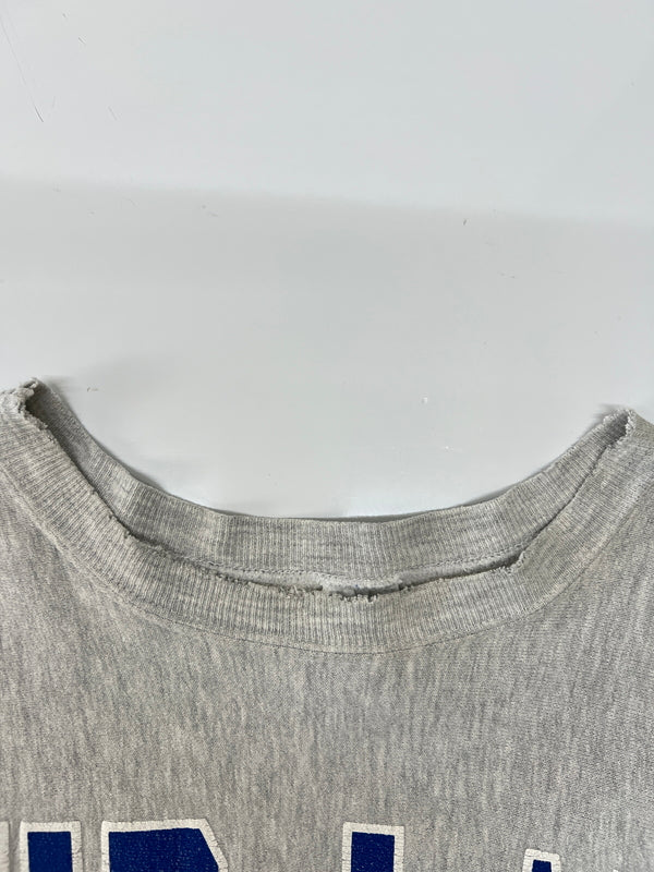 【中古品】【メンズ】 Champion チャンピオン90's REVERSE WEAVE CREWNECK SWEATSHIRT UNIVERSITY AT BUFFALO 90年代 リバースウィーブ クルーネックスウェットシャツ トップス トレーナー USA製 刺繍タグ 146-260710-kk-10-hon サイズ：L カラー：グレー 万代Net店
