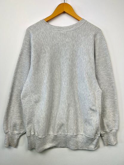 【中古品】【メンズ】 Champion チャンピオン90's REVERSE WEAVE CREWNECK SWEATSHIRT WASHINGTON 90年代 リバースウィーブ クルーネックスウェットシャツ トップス トレーナー USA製 刺繍タグ 146-260710-kk-12-hon サイズ：XL カラー：グレー 万代Net店