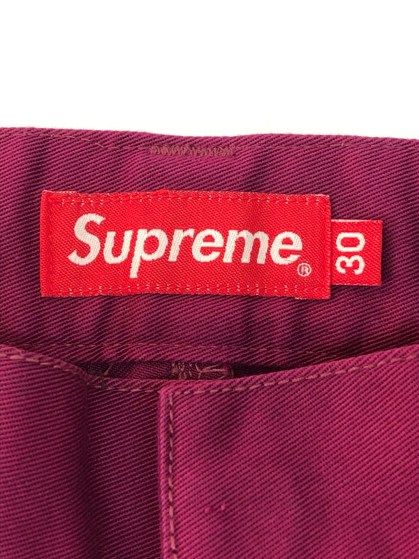 【中古品】【メンズ】 Supreme シュプリーム 20AW STUDDED WORK PANT スタッズワークパンツ ボトムス 149-260711-kk-11-hon サイズ：30 カラー：パープル 万代Net店