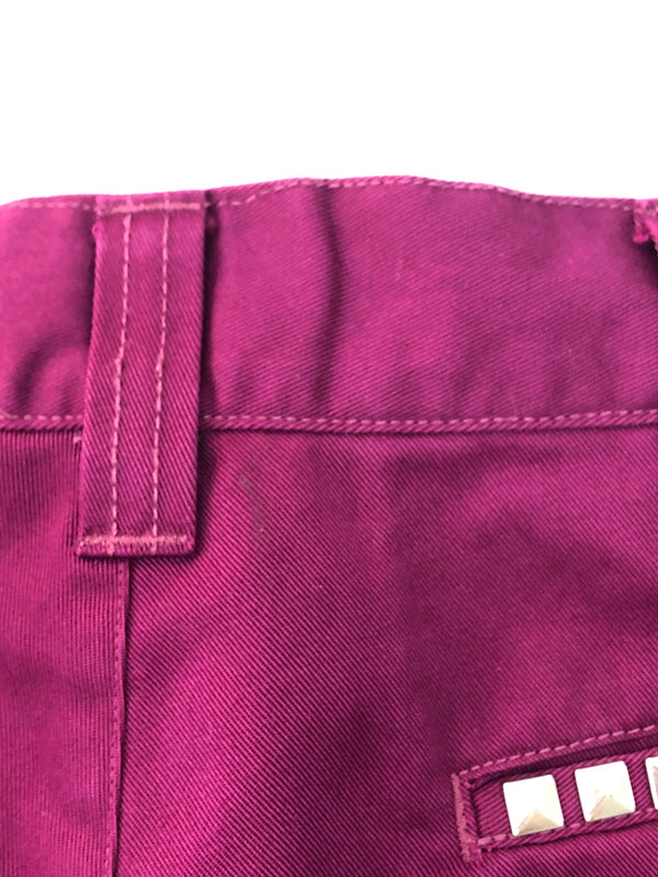【中古品】【メンズ】 Supreme シュプリーム 20AW STUDDED WORK PANT スタッズワークパンツ ボトムス 149-260711-kk-11-hon サイズ：30 カラー：パープル 万代Net店
