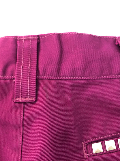 【中古品】【メンズ】 Supreme シュプリーム 20AW STUDDED WORK PANT スタッズワークパンツ ボトムス 149-260711-kk-11-hon サイズ：30 カラー：パープル 万代Net店