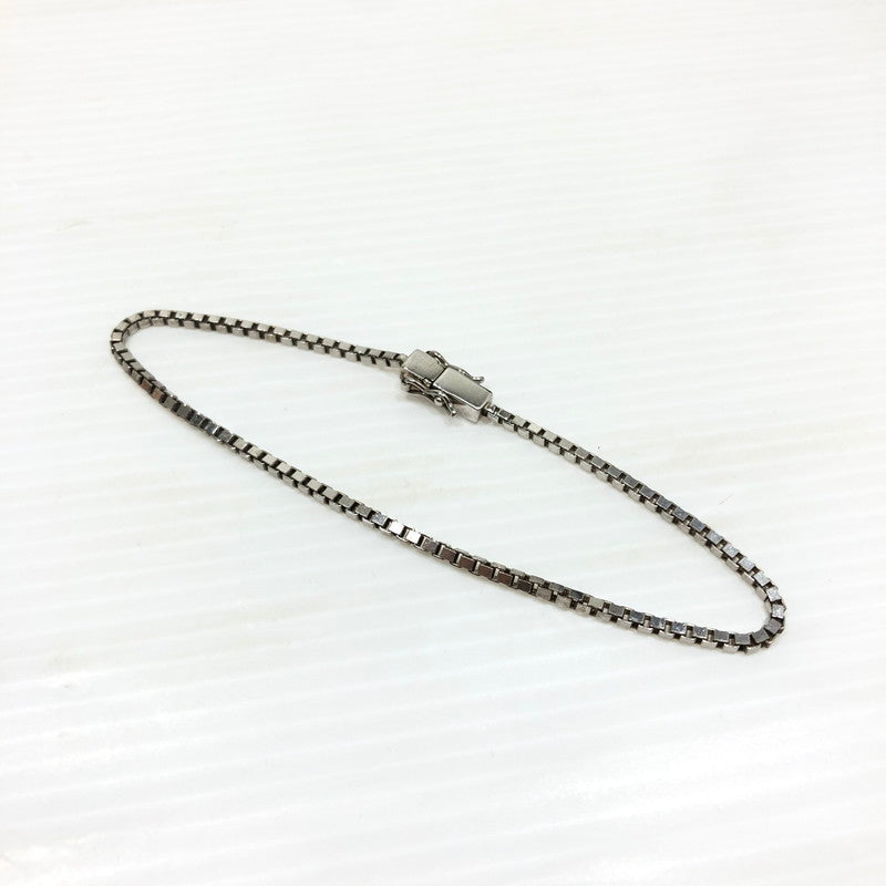 【中古品】【メンズ】  TOM WOOD トムウッド スクエアチェーン シルバーブレスレット アクセサリー 192-241115-yk-18-tag カラー：シルバー 万代Net店