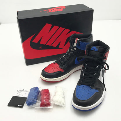 【中古】【メンズ】 NIKE ナイキ AIR JORDAN 1 RETRO HIGH "TOP 3" 555088-026 エアジョーダン 1 レトロ ハイ オリジナル "TOP3" スニーカー 靴 160-241103-mo-01-tag サイズ：26cm US8 カラー："TOP 3"BLACK/BLACK-WHITE 万代Net店